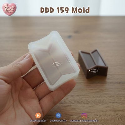DDD 159-160 Mold / K-POP Mold / 3D Mold / Epoxy Resin, Chocolate, fondant, Jelly, Plaster Mold
