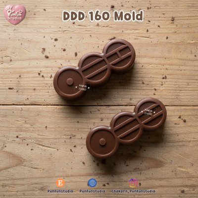 DDD 159-160 Mold / K-POP Mold / 3D Mold / Epoxy Resin, Chocolate, fondant, Jelly, Plaster Mold