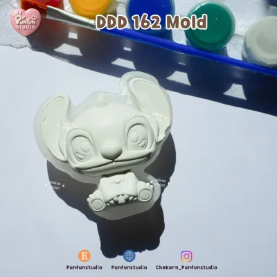 DDD 161-162 Mold / Toothless / Stitch  / 3D Mold / Epoxy Resin, Chocolate, fondant, Jelly, Plaster Mold
