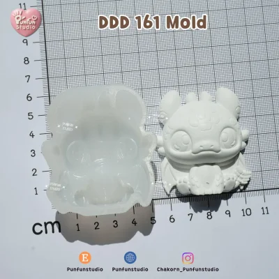 DDD 161-162 Mold / Toothless / Stitch  / 3D Mold / Epoxy Resin, Chocolate, fondant, Jelly, Plaster Mold