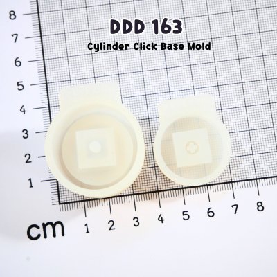 DDD 163-164 Click Base Mold / 2-pieces / Round Base / Square Base