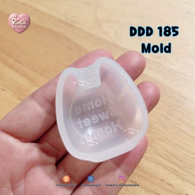 DDD 181-185 Sweet Dog Family Mold / High-relief / Silicone Mold / Epoxy Resin, Plaster, Soap, Candle Mold