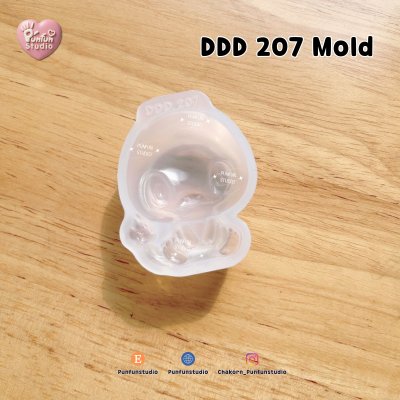 DDD 201-212 Mold Set / Poke Mold / Food Safe Mold/ Epoxy Resin, Chocolate, Jelly, Candle / Silicone Mold