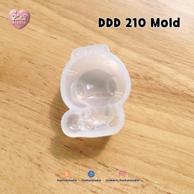 DDD 201-212 Mold Set / Poke Mold / Food Safe Mold/ Epoxy Resin, Chocolate, Jelly, Candle / Silicone Mold