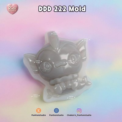 DDD 221-229 Mold / Eev Evolutions / Pokemold / check the size before ordering / Silicone Mold / Epoxy Resin, Plaster, Soap, Candle Mold