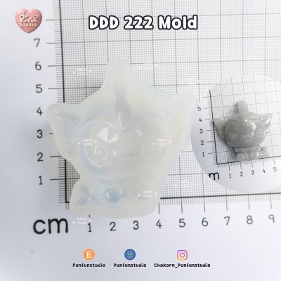 DDD 221-229 Mold / Eev Evolutions / Pokemold / check the size before ordering / Silicone Mold / Epoxy Resin, Plaster, Soap, Candle Mold