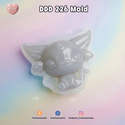 DDD 221-229 Mold / Eev Evolutions / Pokemold / check the size before ordering / Silicone Mold / Epoxy Resin, Plaster, Soap, Candle Mold