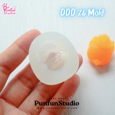 DDD 24-26 Mold Set / Crouching Poke Starter Gen 3 / Pokemold / 3D Mold