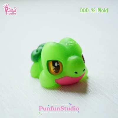 DDD 24-26 Mold Set / Crouching Poke Starter Gen 3 / Pokemold / 3D Mold