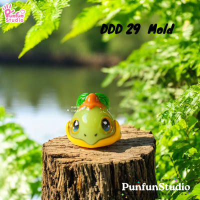 DDD 27-29 Mold Set / Crouching Poke Starter Gen 4 / Pokemold / 3D Mold