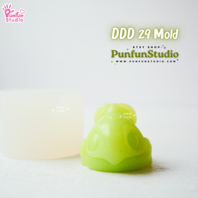 DDD 27-29 Mold Set / Crouching Poke Starter Gen 4 / Pokemold / 3D Mold