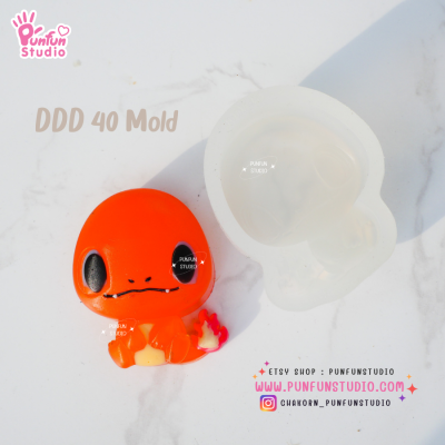 DDD 38-41 Mold / Poke Stater Gen 1 / Poke Mold / Epoxy Resin, Chocolate, Jelly, Candle / Silicone Mold