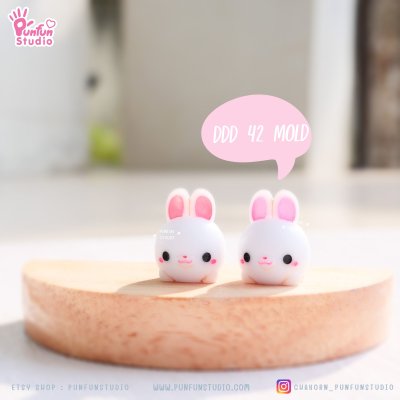 DDD 42 - 45  Tiny 3D Molds / Animal Mold / Tiny Mold / UV Resin Mold / Earring Mold / Pendant Mold