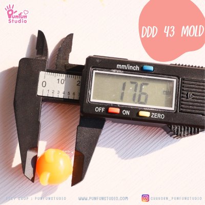 DDD 42 - 45  Tiny 3D Molds / Animal Mold / Tiny Mold / UV Resin Mold / Earring Mold / Pendant Mold
