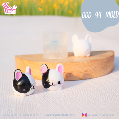 DDD 42 - 45  Tiny 3D Molds / Animal Mold / Tiny Mold / UV Resin Mold / Earring Mold / Pendant Mold