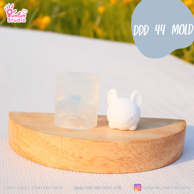 DDD 42 - 45  Tiny 3D Molds / Animal Mold / Tiny Mold / UV Resin Mold / Earring Mold / Pendant Mold