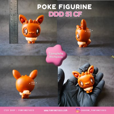 DDD 51 -59 CF / Complete Figurine / Resin Figurine / Free Base 3.5 x 3.5 cm
