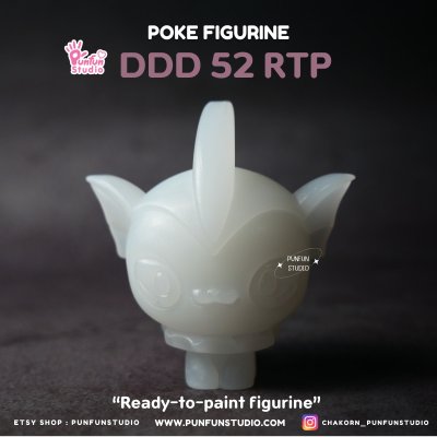 DDD 51-59 RTP Eev Evolutions / Ready-to-paint Figurine / Resin Figurine