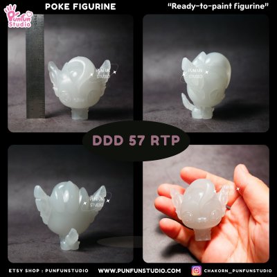 DDD 51-59 RTP Eev Evolutions / Ready-to-paint Figurine / Resin Figurine