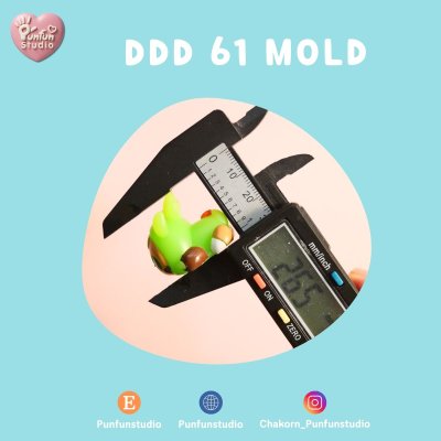DDD 61-66 Mold / Crouching Pokemold / 3D Mold / Silicone Mold