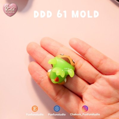 DDD 61-66 Mold / Crouching Pokemold / 3D Mold / Silicone Mold