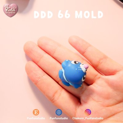 DDD 61-66 Mold / Crouching Pokemold / 3D Mold / Silicone Mold