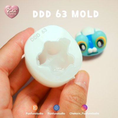 DDD 61-66 Mold / Crouching Pokemold / 3D Mold / Silicone Mold