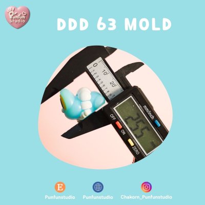 DDD 61-66 Mold / Crouching Pokemold / 3D Mold / Silicone Mold