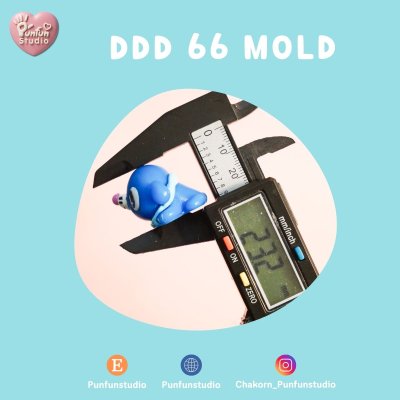 DDD 61-66 Mold / Crouching Pokemold / 3D Mold / Silicone Mold