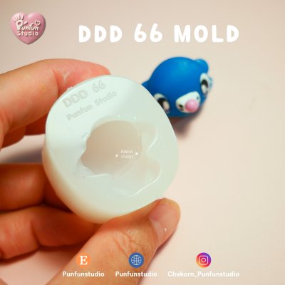 DDD 61-66 Mold / Crouching Pokemold / 3D Mold / Silicone Mold