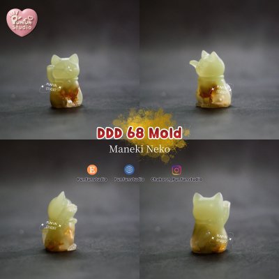 DDD 68-70 Tiny 3D Molds  / Amulet Mold / Tiny Mold / UV Resin Mold / Pendant Mold