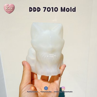 DDD 7010 3D Molds  / Nine-tailed fox / Amulet Mold / epoxy resin Mold