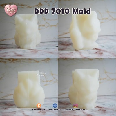 DDD 7010 3D Molds  / Nine-tailed fox / Amulet Mold / epoxy resin Mold