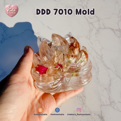 DDD 7010 3D Molds  / Nine-tailed fox / Amulet Mold / epoxy resin Mold