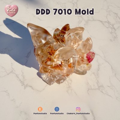 DDD 7010 3D Molds  / Nine-tailed fox / Amulet Mold / epoxy resin Mold