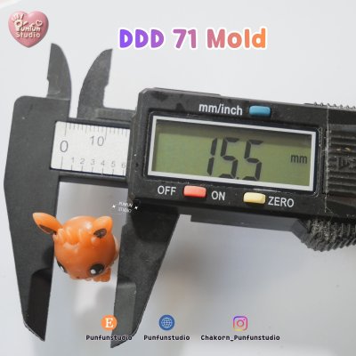 DDD 71 Eev Tiny 3D Molds  / PokeMold / UV Resin