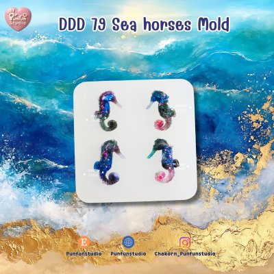 DDD 73-79 Mold / Sea animals / jewelry Mold / Uv Resin Mold