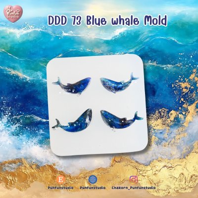 DDD 73-79 Mold / Sea animals / jewelry Mold / Uv Resin Mold