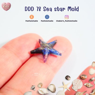 DDD 73-79 Mold / Sea animals / jewelry Mold / Uv Resin Mold
