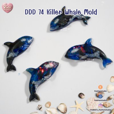 DDD 73-79 Mold / Sea animals / jewelry Mold / Uv Resin Mold