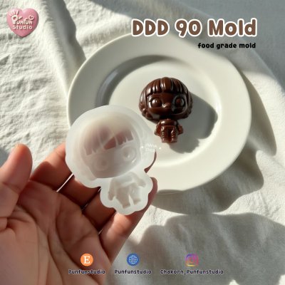 DDD 88-90 / Kpop Hunter / High-relief / Hi-detail / Epoxy Resin, Chocolate, fondant, Jelly Mold