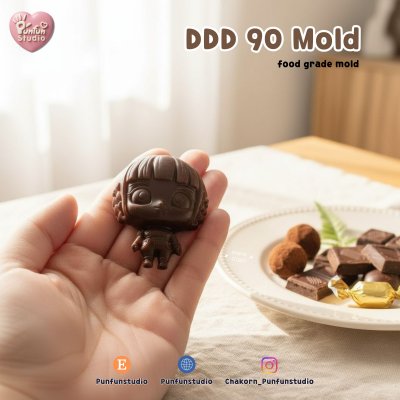 DDD 88-90 / Kpop Hunter / High-relief / Hi-detail / Epoxy Resin, Chocolate, fondant, Jelly Mold