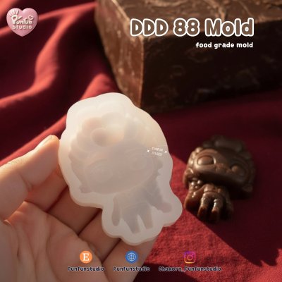 DDD 88-90 / Kpop Hunter / High-relief / Hi-detail / Epoxy Resin, Chocolate, fondant, Jelly Mold