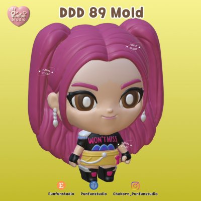 DDD 88-90, 139-140 / Kpop Hunter / High-relief / Hi-detail / Epoxy Resin, Chocolate, fondant, Jelly Mold