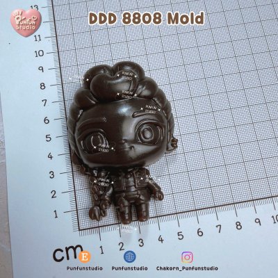 DDD 88-90, 8808-9008, 139-140 Mold / Kpop Hunter / High-relief / Silicone Mold / Epoxy Resin, Plaster, Soap, Candle Mold
