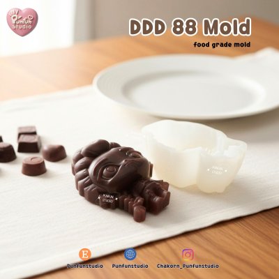 DDD 88-90 / Kpop Hunter / High-relief / Hi-detail / Epoxy Resin, Chocolate, fondant, Jelly Mold