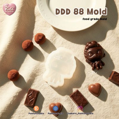 DDD 88-90 / Kpop Hunter / High-relief / Hi-detail / Epoxy Resin, Chocolate, fondant, Jelly Mold