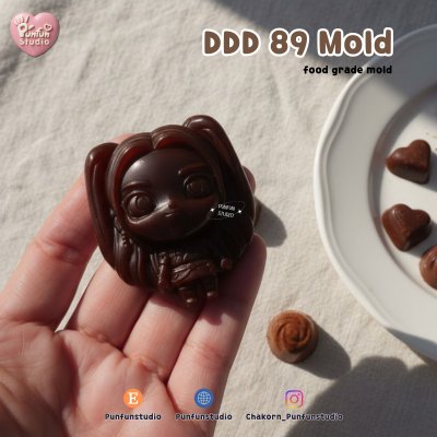 DDD 88-90 / Kpop Hunter / High-relief / Hi-detail / Epoxy Resin, Chocolate, fondant, Jelly Mold