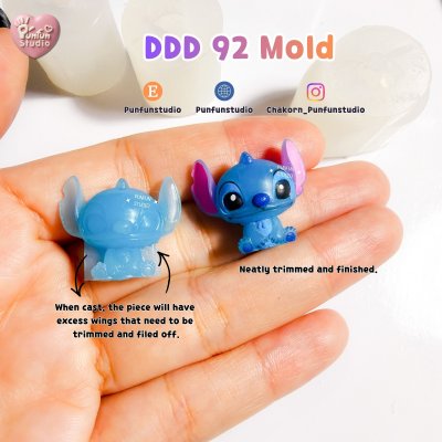 DDD 71, 91-92 Tiny 3D Molds / UV Resin