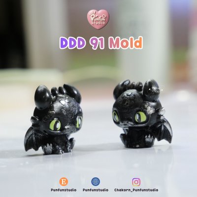 DDD 71, 91-92 Tiny 3D Molds / UV Resin